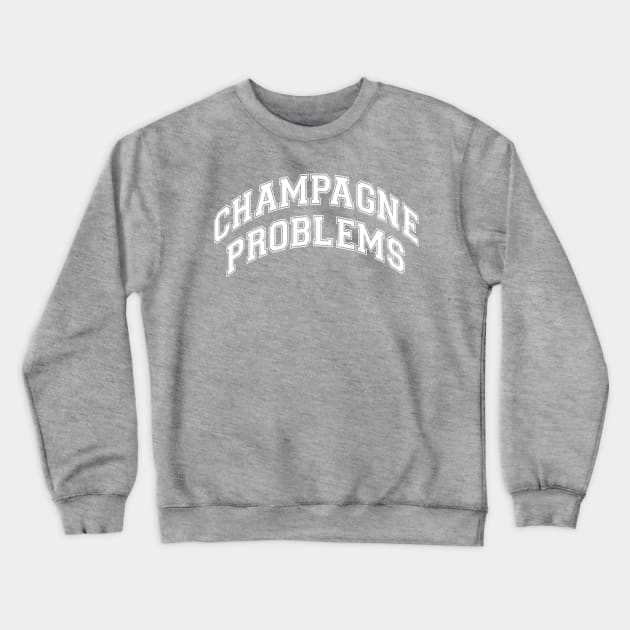 Champagne Crewneck Sweatshirt by lyndsayruelle